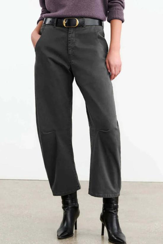  닐리로탄 스트레이트 팬츠 닐리 로탄 에머슨 팬츠 카본