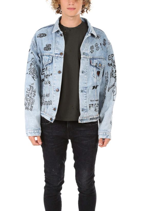  알13 데님 자켓 R13 재활용 데님 트러커 재킷 인디고