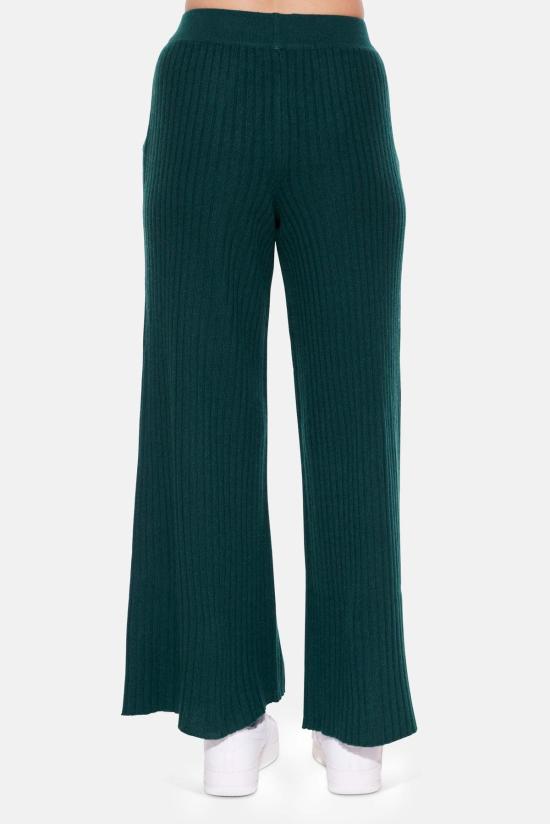  더 타일 클럽 스트레이트 팬츠 타일 클럽 소피 와이드 레그 팬츠 딥 포레스트 - THE TILE CLUB