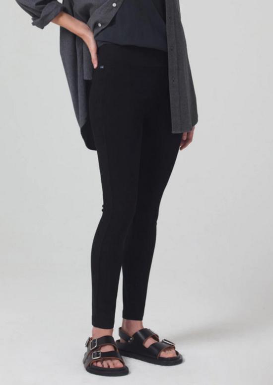  COH 스트레이트 팬츠 코 알렉산드라 Hr 레깅스 플러시 블랙 - OTHER BRANDS