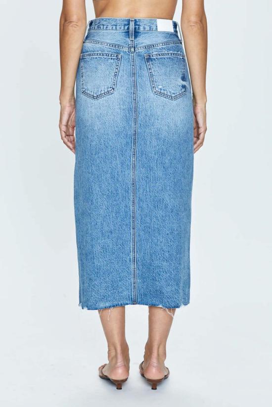  피스톨라 데님 스커트 앨리스 스커트 초상화 빈티지 - PISTOLA