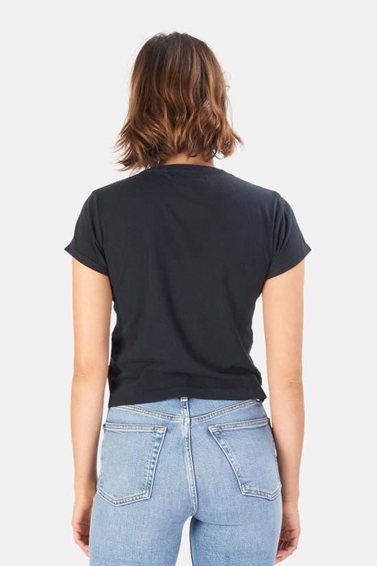  블루&크림 반팔 티셔츠 로어링 20s 티셔츠 블랙 - BLUE&CREAM