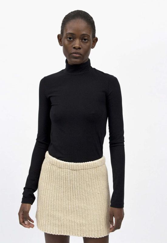  .blacktogrey 긴팔 티셔츠 .블랙투그레이 시티탑 블랙 - OTHER BRANDS