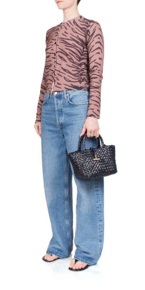  6397 가디건 크루 카디건 타이거 - 6397