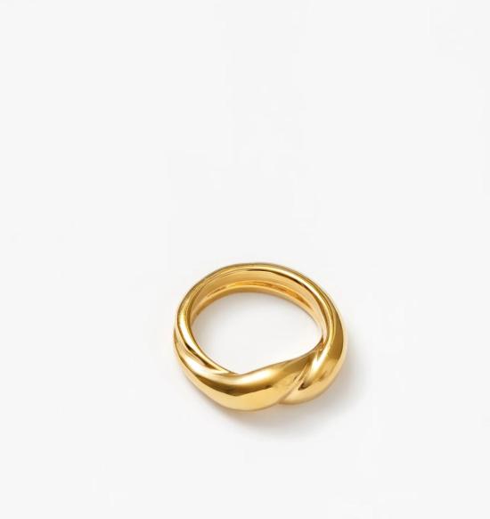  울프 시러스 반지 울프 서커스 매듭  골드 - WOLF CIRUS