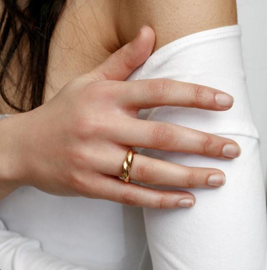  울프 시러스 반지 울프 서커스 매듭  골드