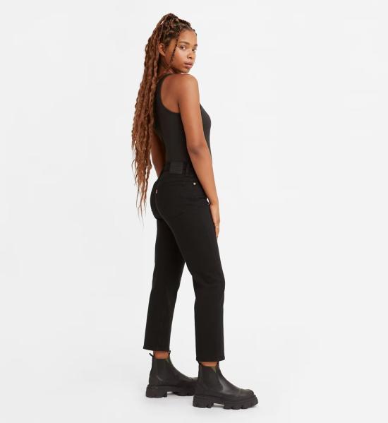  리바이스 데님 팬츠 웨지 스트레이트 블랙 스프라우트 - LEVI'S