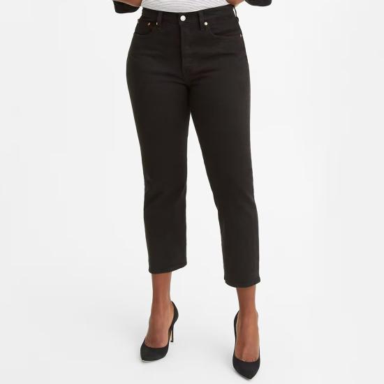  리바이스 데님 팬츠 웨지 스트레이트 블랙 스프라우트