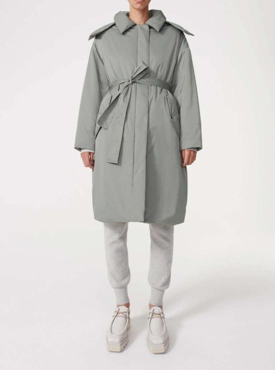  로데브예 패딩 Rodebjer Rebecca 방수 파카 세이지 그린 - RODEBJER