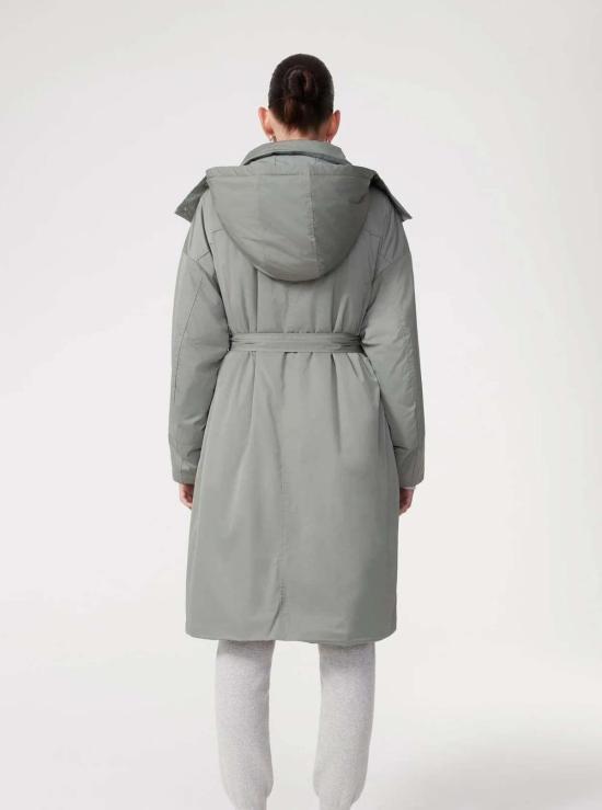  로데브예 패딩 Rodebjer Rebecca 방수 파카 세이지 그린 - RODEBJER