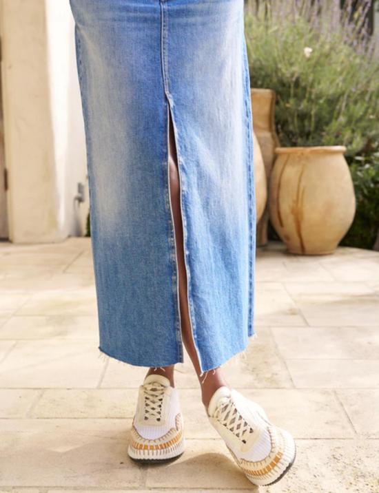  프랭크 앤 에일린 데님 스커트 프랭크 앤 엘린 도니브룩  2010 클래식 블루 - FRANK & EILEEN