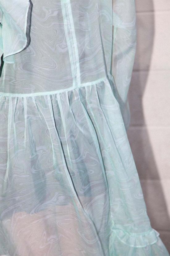  케이코 롱 원피스 Kk Co Nine Twenty Seven 드레스 워프드 모스 - KKCO