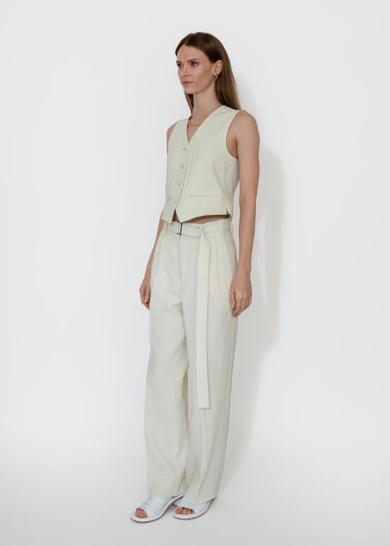  SAYAKA DAVIS NEW YORK 베스트 사야카 데이비스 뉴욕 4버튼  아이보리 - SAYAKA DAVIS NEW YORK