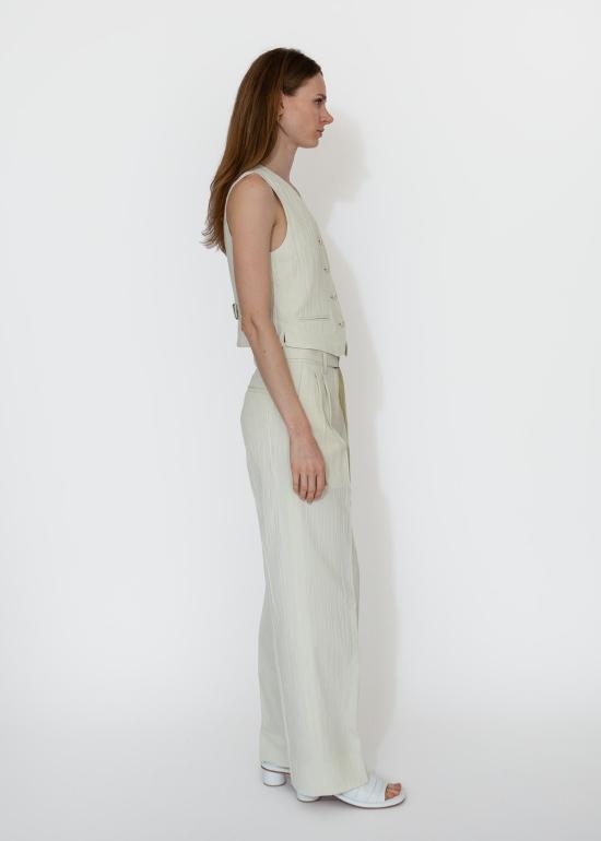  SAYAKA DAVIS NEW YORK 베스트 사야카 데이비스 뉴욕 4버튼  아이보리 - SAYAKA DAVIS NEW YORK