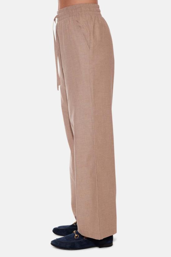  더 타일 클럽 스트레이트 팬츠 타일 클럽 알파인 트윌 팬츠 베이지 - THE TILE CLUB