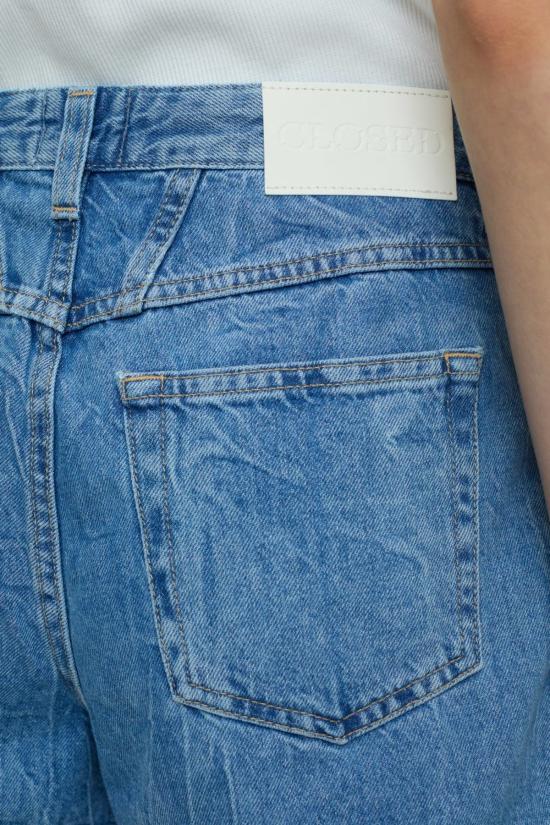  The Fold 데님 원피스 더 폴드 클로즈드 클레어 데님 쇼츠 미드 블루 - OTHER BRANDS