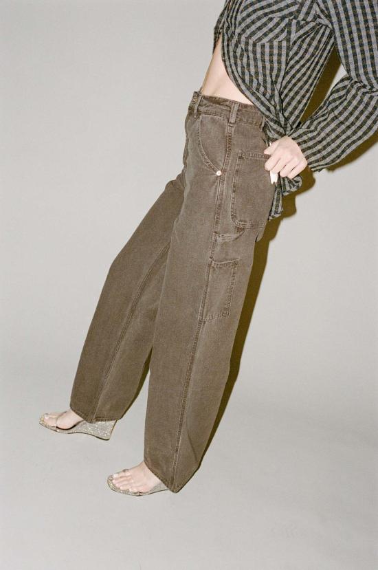  아워레가시 스트레이트 팬츠 우리의 유산 무역 바지 애쉬 - OUR LEGACY