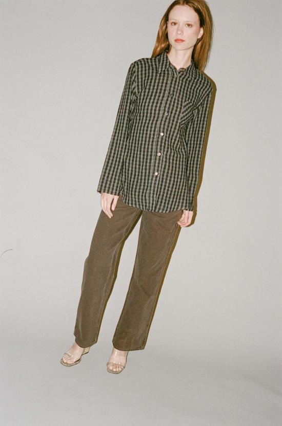  아워레가시 스트레이트 팬츠 우리의 유산 무역 바지 애쉬 - OUR LEGACY