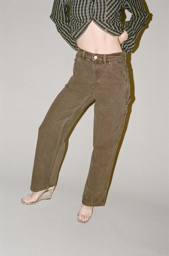  아워레가시 스트레이트 팬츠 우리의 유산 무역 바지 애쉬 - OUR LEGACY