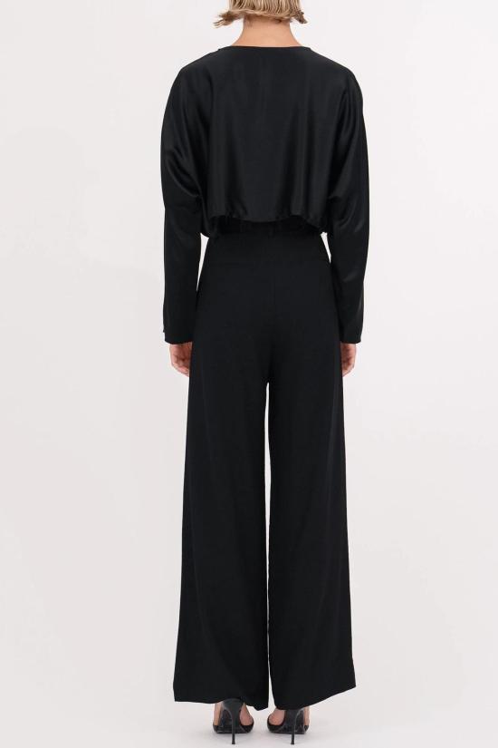  논살란트 레이블 스트레이트 팬츠 논샬런트 라벨 파비 팬츠 블랙 - NONCHALANT LABEL