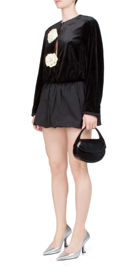  차오 루시아 숏 스커트 챠오 루시아 안토니아 버블 스커트 블랙 - CIAO LUCIA