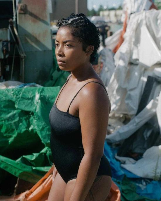  베이스레인지 원피스 수영복 Baserange Nida 수영복 블랙 - BASERANGE