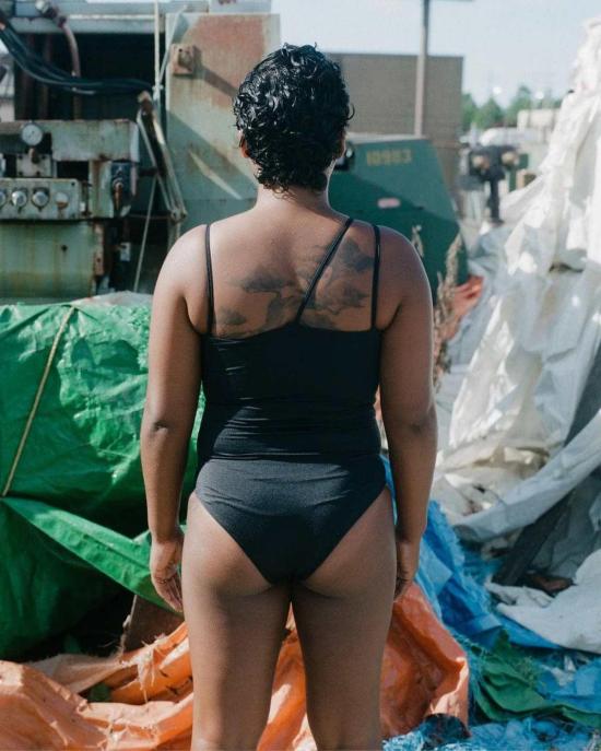  베이스레인지 원피스 수영복 Baserange Nida 수영복 블랙 - BASERANGE