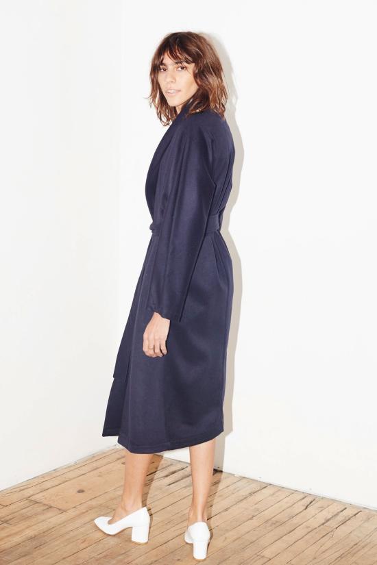  다두라 코트 다투라 기모노 로브  미드나잇 블루 - DATURA