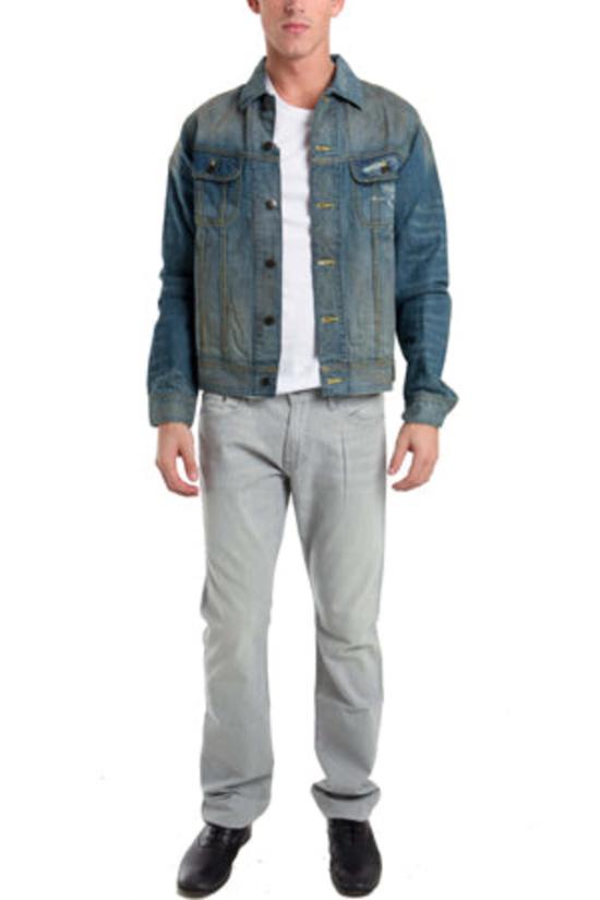  Spurr by Simon Spurr 데님 팬츠 Spurr By Simon Spurr 스트레치 데님 워시 라이트 그레이 - OTHER BRANDS