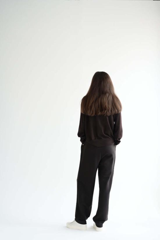  보부틱 스트레이트 팬츠 트래블 팬츠 브라운 - BOBOUTIC