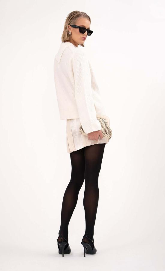  논살란트 레이블 숏 스커트 논샬런트 라벨 아스펜 스커트 화이트 - NONCHALANT LABEL