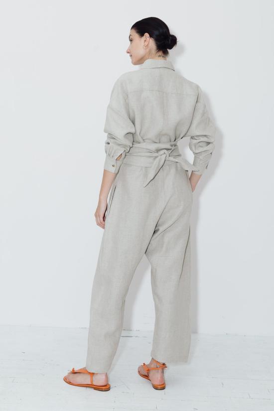  다두라 점프수트 포에니시아 헤비 리넨 렌  포에니시아 - DATURA