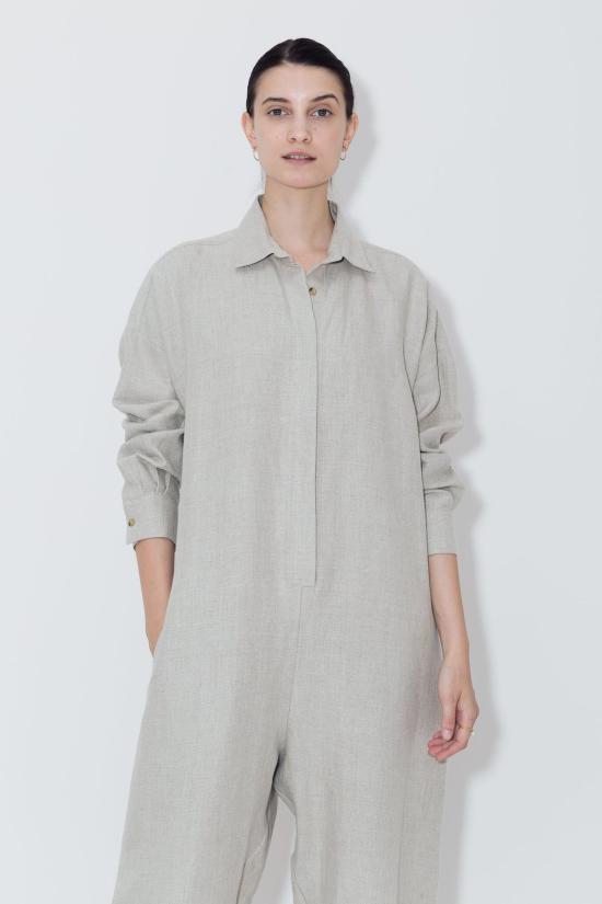  다두라 점프수트 포에니시아 헤비 리넨 렌  포에니시아 - DATURA