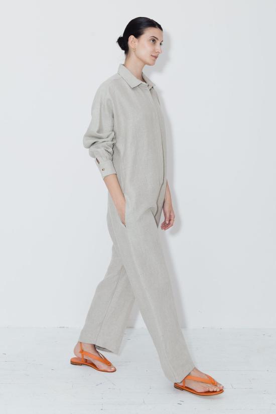  다두라 점프수트 포에니시아 헤비 리넨 렌  포에니시아 - DATURA