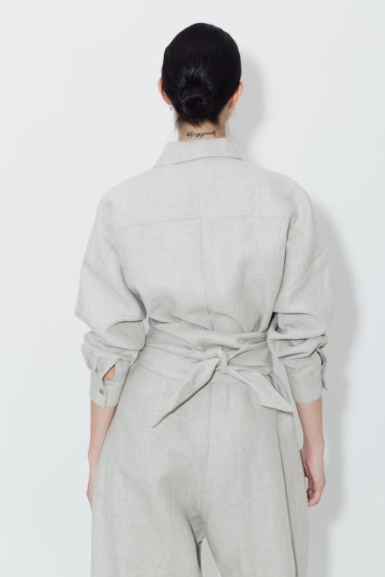  다두라 점프수트 포에니시아 헤비 리넨 렌  포에니시아 - DATURA