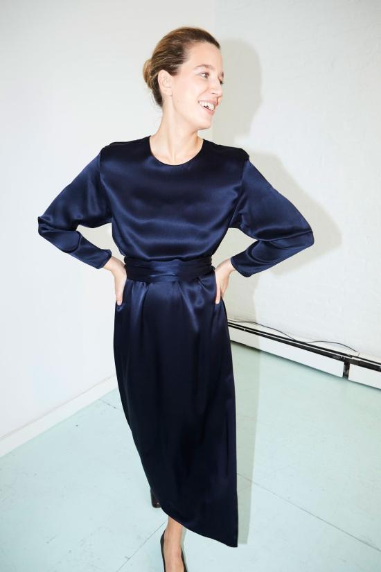  다두라 롱 원피스 다투라 아바 드레스 블루문 - DATURA