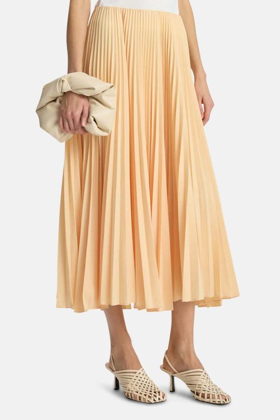  에이엘씨 미디 스커트 A.L.C. 테이텀 플리츠  오레 - A.L.C.