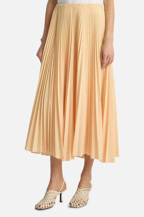  에이엘씨 미디 스커트 A.L.C. 테이텀 플리츠  오레 - A.L.C.