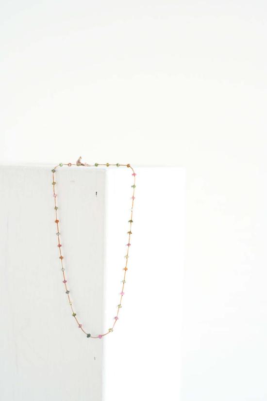  Sharing 목걸이/팬던트 루피 투르말린 1 목걸이 베이지/멀티 공유 - OTHER BRANDS