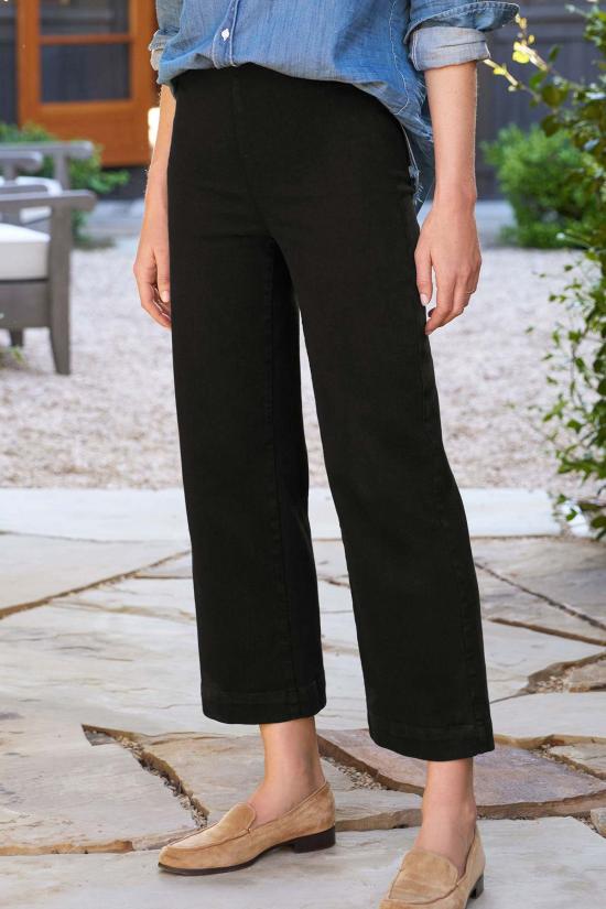  프랭크 앤 에일린 데님 팬츠 프랭크 & 엘린 웨스트포트 일루전 진 블랙