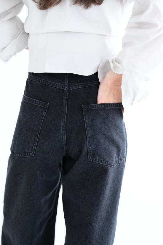  소피 드후레 데님 팬츠 소피 도르 페기 팬츠 블랙 - SOFIE D'HOORE