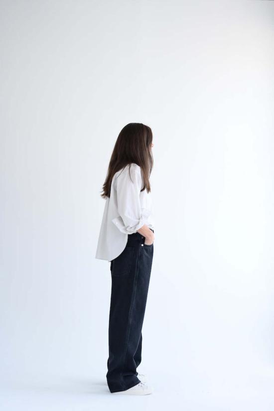  소피 드후레 데님 팬츠 소피 드후어 페기 팬츠 블랙 - SOFIE D'HOORE
