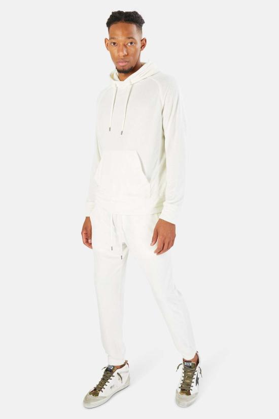  블루&크림 트레이닝/조거 팬츠 블루앤크림 풀 테리 조거 쉬크 크림