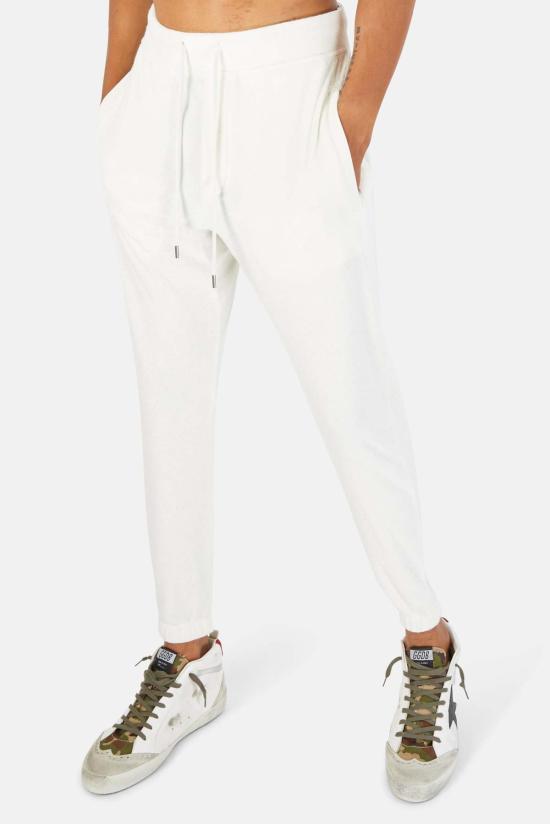  블루&크림 트레이닝/조거 팬츠 블루앤크림 풀 테리 조거 쉬크 크림 - BLUE&CREAM