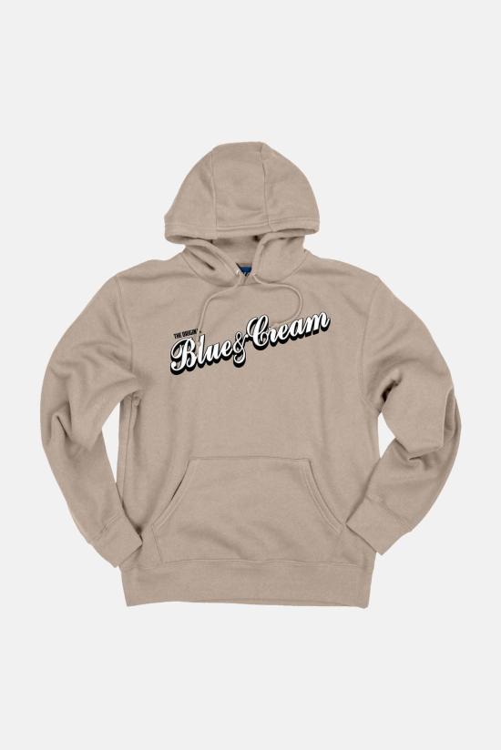  Blue&Cream 후드 티셔츠 블루앤크림 오리지널 블루앤크림 후드 카키