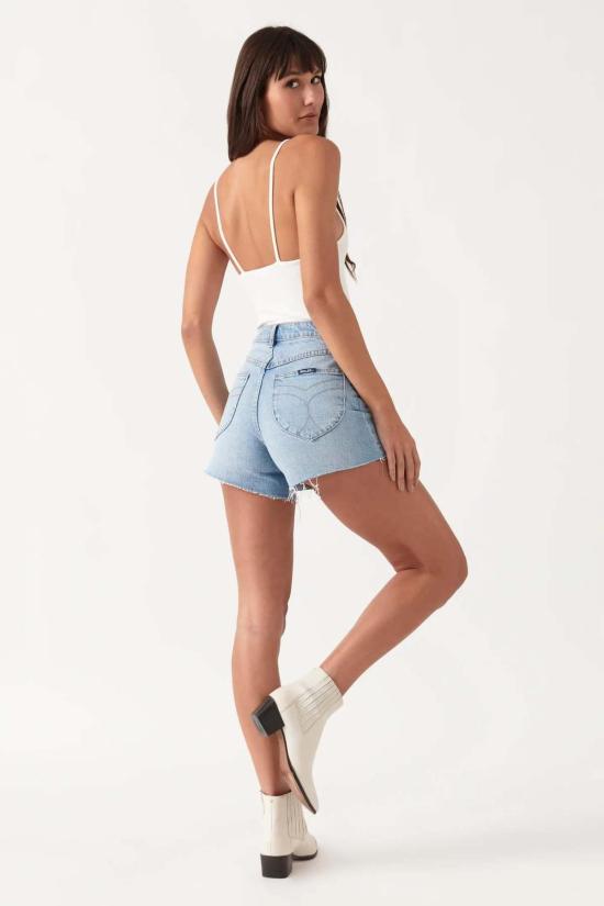  롤라스 데님 숏팬츠 오리지널 숏 선샤인 블루 - ROLLAS