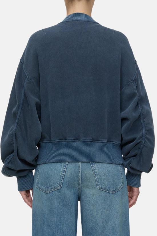  클로즈드 자켓 닫힌 스웨트셔츠 봄버 재킷 - CLOSED