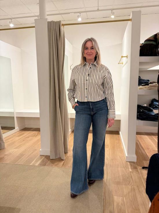  닐리로탄 데님 팬츠 닐리 로탄 안나 진 클래식 워시 - NILI LOTAN