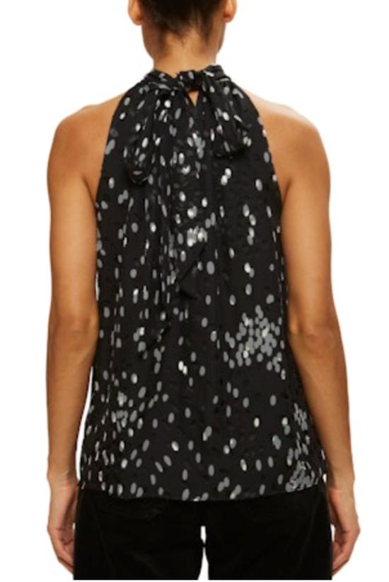  라미 브룩 블라우스 프린트 로리  블랙 - RAMY BROOK