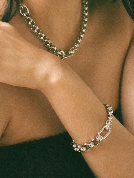  로라 롬바르디 팔찌 Laura Lombardi 피에트라 팔찌 실버